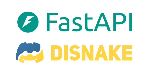 fast api and disnake logos